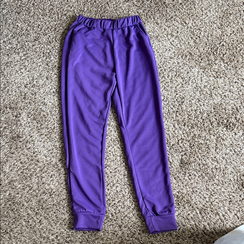 Vibrant Purple Women's Jogger Pants
